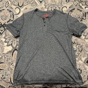 Grey American Rag Henley